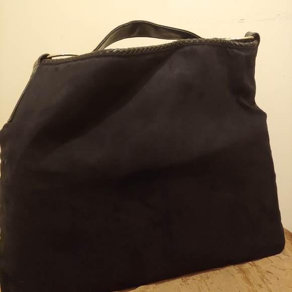 Mudd Black Suede Bag - Picture 2 of 2